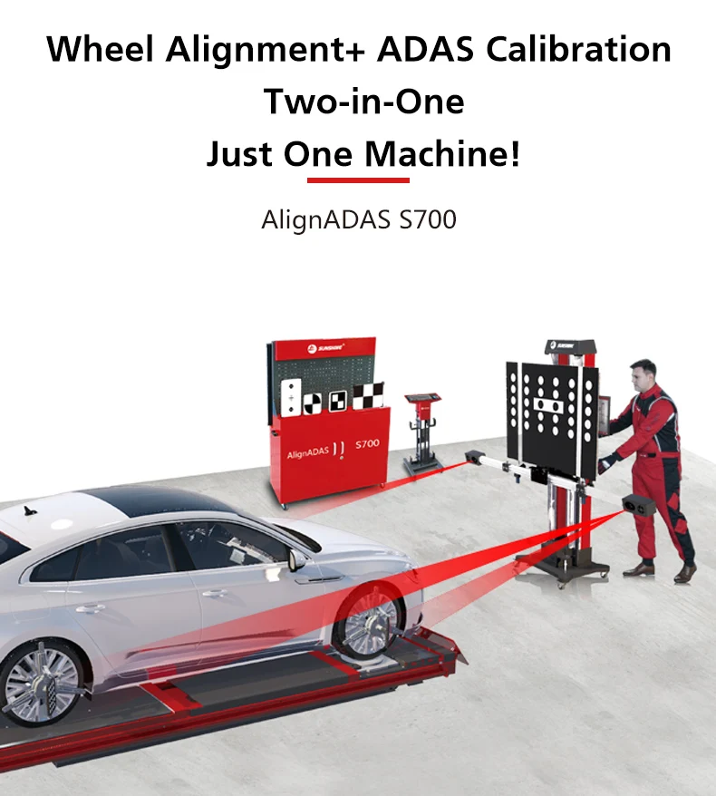 SUNSHINE ADAS calibration device  ,ADAS&Alignment two-in-one