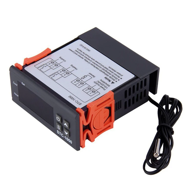  Регулятор температуры микрокомпьютера STC-1000 220v 24v 12v