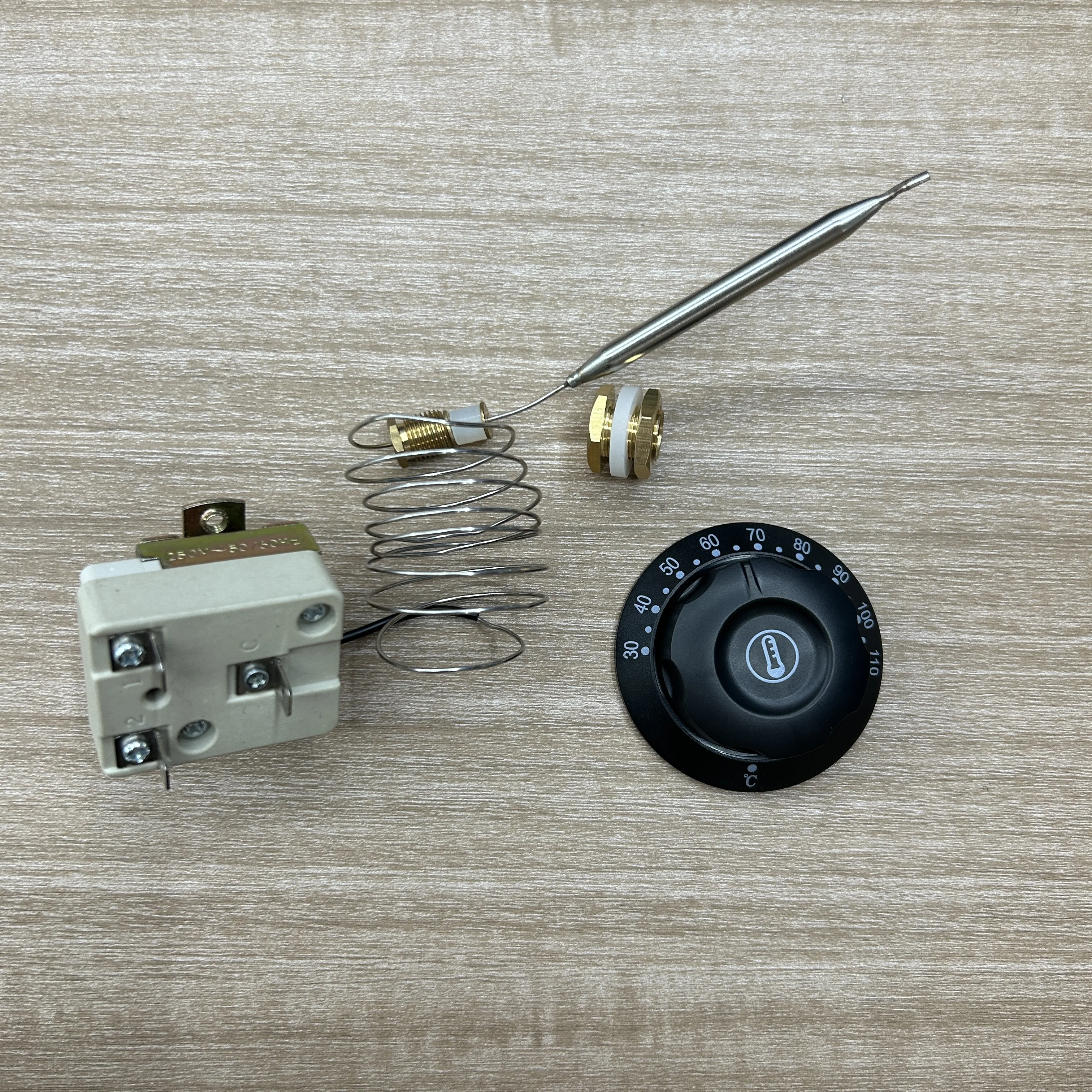 Hullo WYA Water Heater Temperature Control WYA  Liquid Expansion Capillary Thermostat with Screw for Fryer Machine