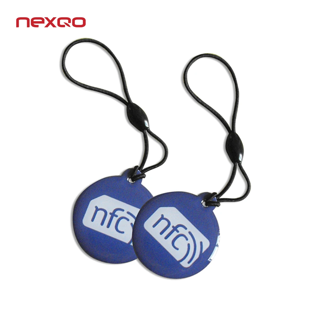 Custom Printing Qr Code Epoxy Washable Waterproof PET PVC Nfc Tag