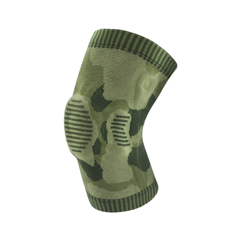 
Pain Relief Basketball Volleyball Joint Support Knee Brace Pads Elastic Compression Sleeves Knitting Knee Guards Wrap 