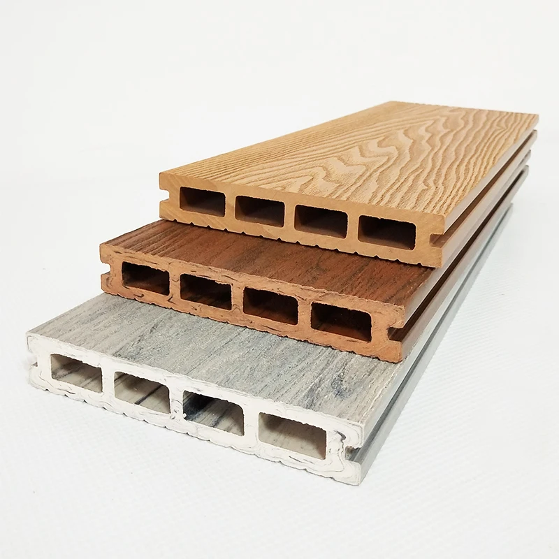 Engineered deck wood plastic composite decking wpc flooring for garden