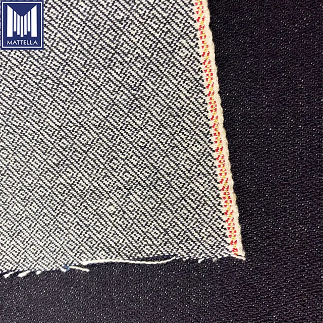premium custom knitted dobby jacquard italian korea japanese usa selvage indigo pure cotton selvedge men jeans denim fabric