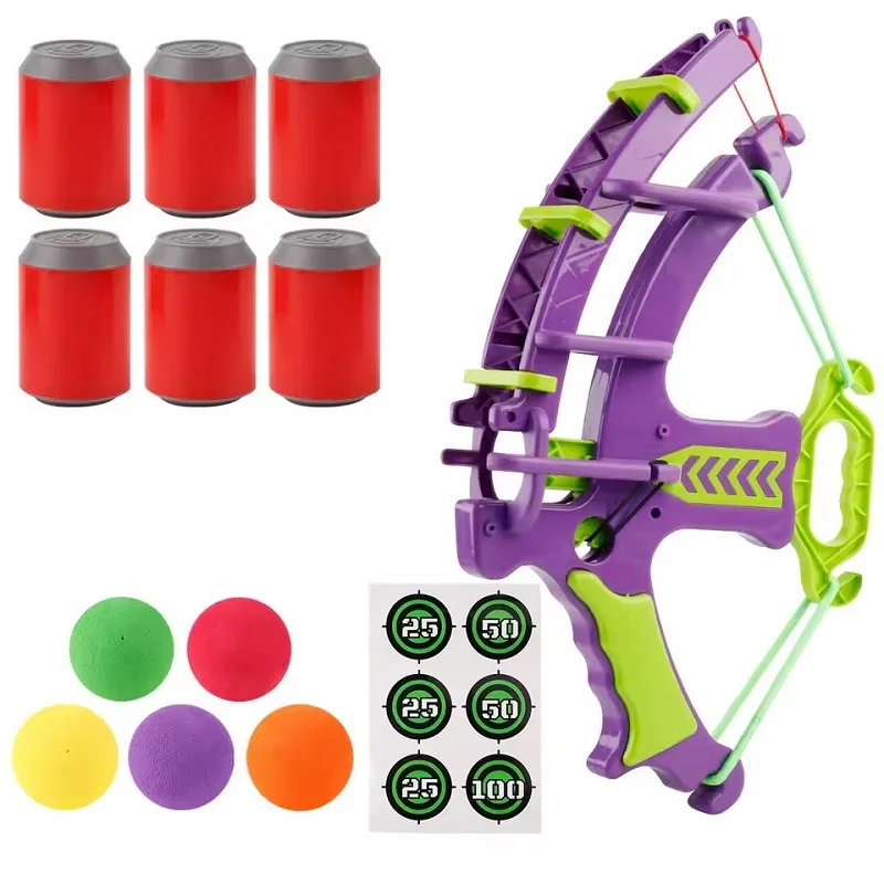 Soft Bullet Target Practice Toy for Children Educational Shooting Practice Toys with Soft Bullets Parent-child Interactive Toys
