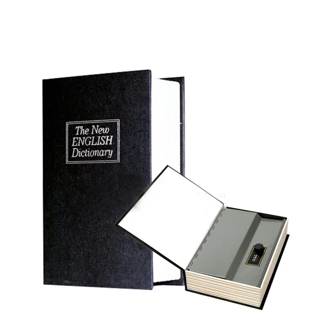 Dictionary Hard Paper Secret Combination Hidden Book Safe Box With Lock
