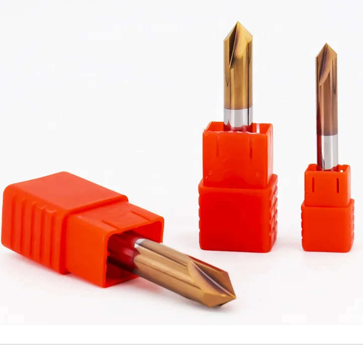 CNC Solid Carbide Chamfer Router Bits/60/90/120 Degree V-groove Milling Cutter For Wood,Aluminum,Steel