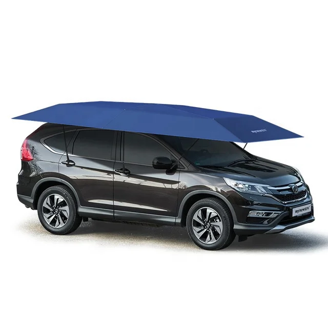 Mynew new arrival car sunroof shade  umbrella car parking UV protection  manual car umbrella