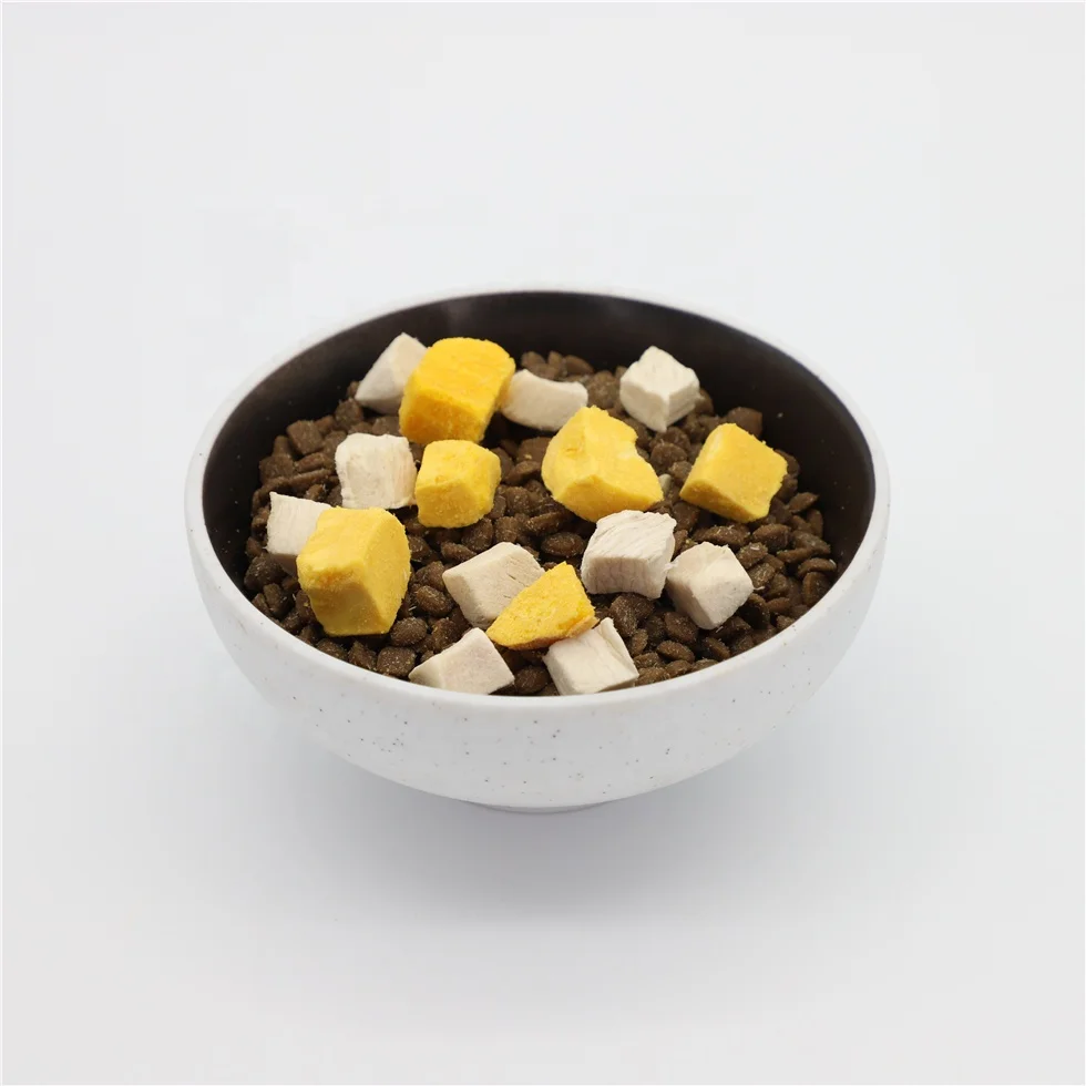 low price grain free dry dog food dry pet food freeze dried chicken inside