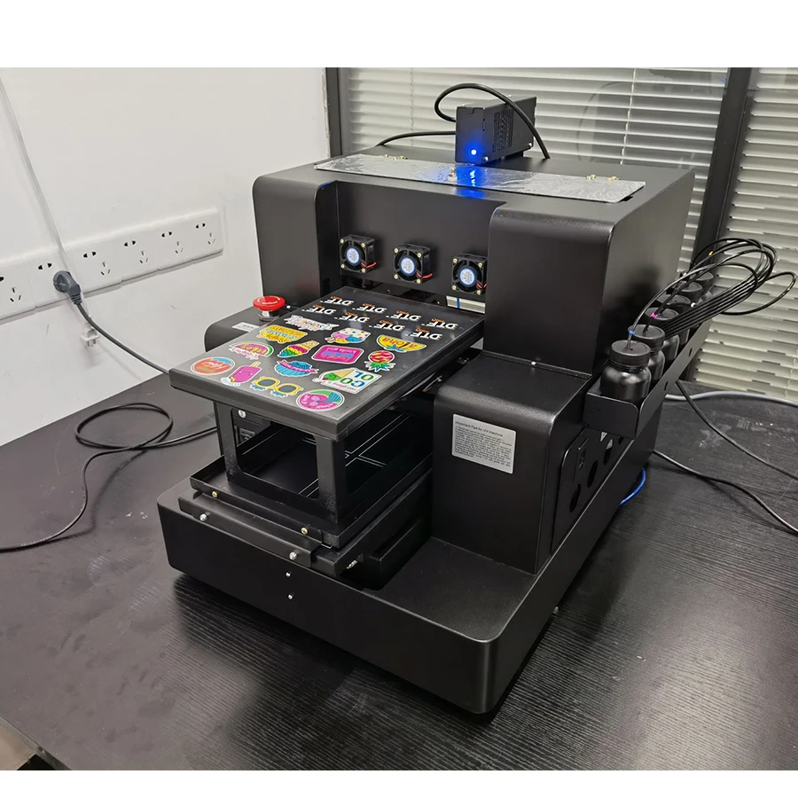 UV dtf printer a4 phone case bottle box pen golfball PVC printing machine