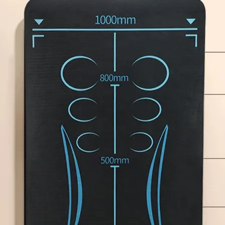 Высококачественный коврик для пилатеса в форме арки, прочный коврик, изогнутый Коврик для йоги, со специальной направляющей для брюшного колеса