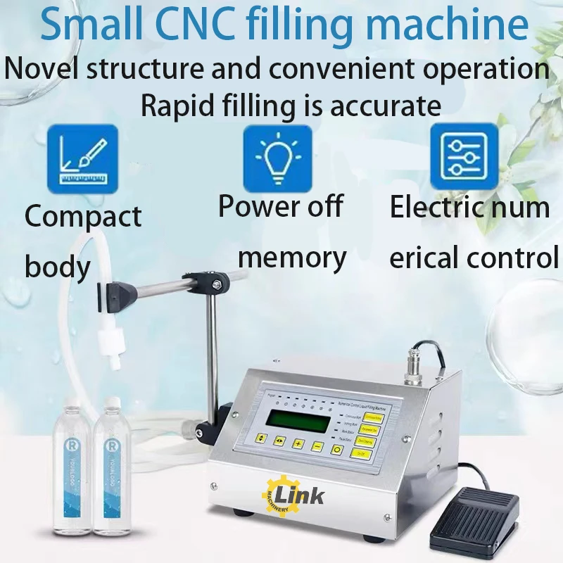 Best selling semi automatic small fruit juice milk tea beverage filling machine Liquid Filling Machine
