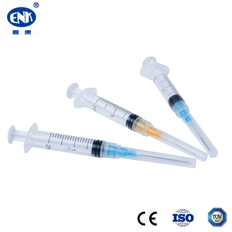 Sterile 2 ml 5ml 10 ml Disposable Syringe Luer Lock