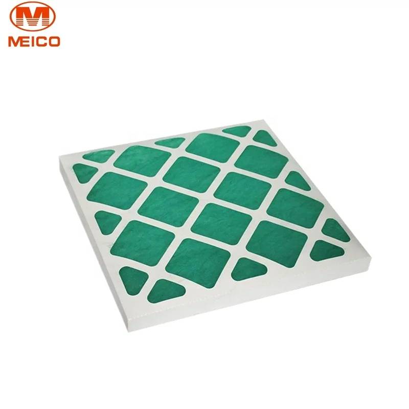 Customized Size G4 MERV8 Dust Filter Panel Fiber Glass Primary Pre-Air Clean Room Filter New Direct Qualified Manufacturer