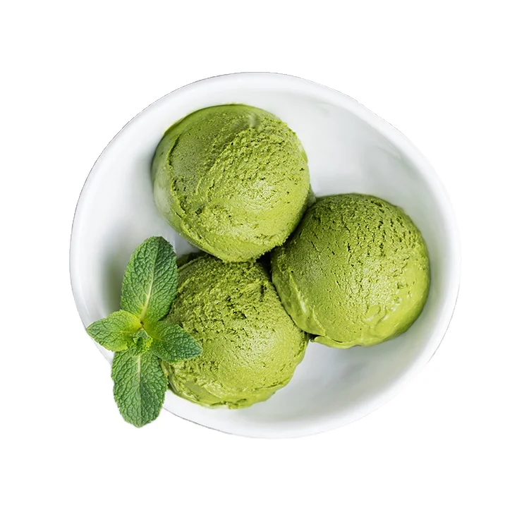
Healthy Matcha Flavor Soft Ice Cream Powder Instant Ice Cream Powder 