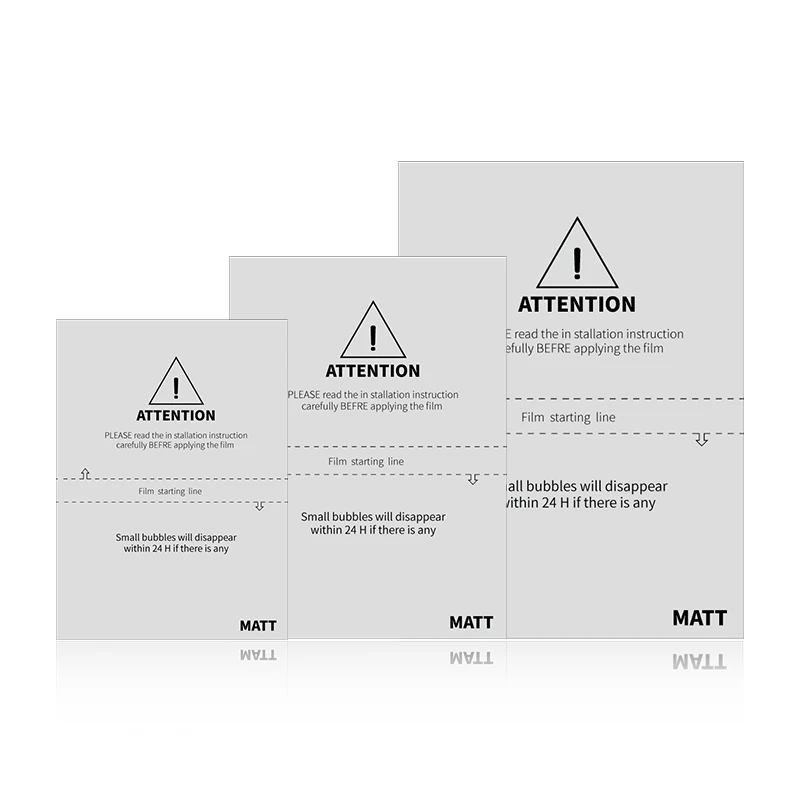 Wholesale Best Selling Import Hydrogel Screen Protector 120*180mm Matte Cutting Film Sheet