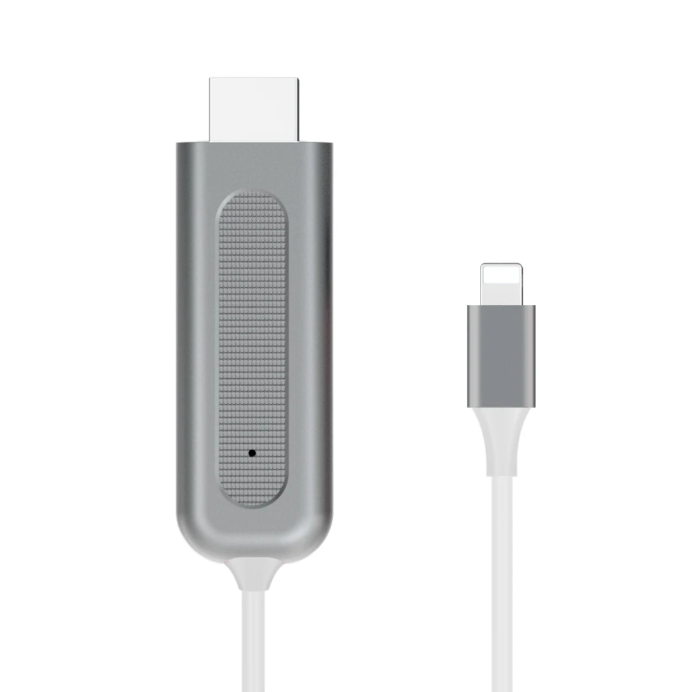 Video Cable Adapter Without Power Supply Lightning to Hd 1080p for