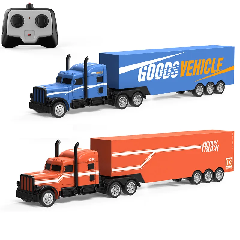 Лидер продаж, детский игрушечный автомобиль, 1/16 с дистанционным управлением, 30 метров, детский игрушечный автомобиль, контейнер, грузовик, игрушка
