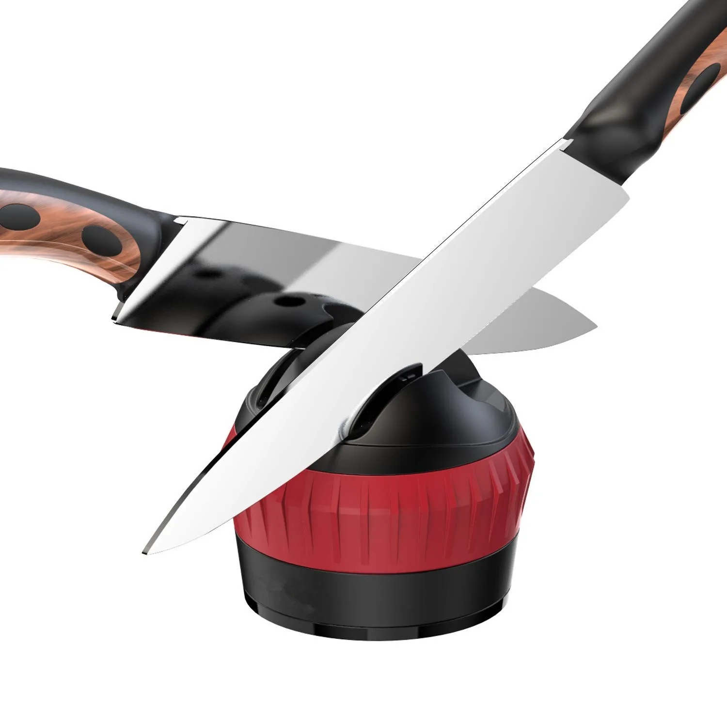 2024 New  test  promotional gifts new design unique Knife Sharpener with suction pad made in china