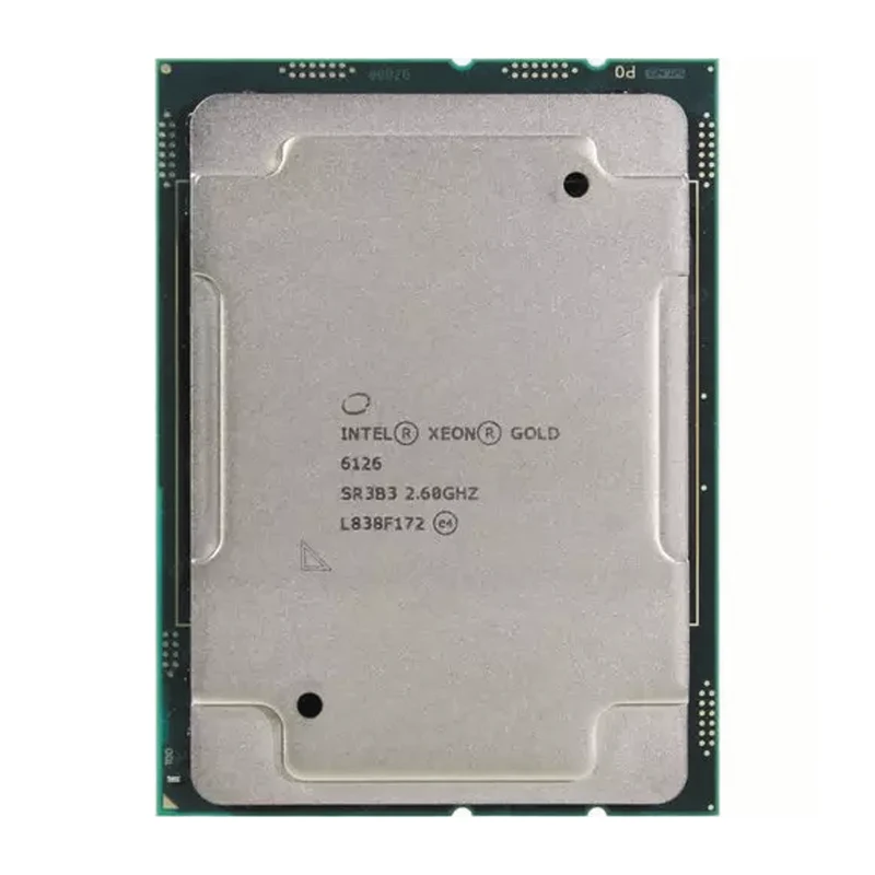 Original New Xeon Gold Cpu Processor 6126 6128 6130 6132 Cpu Processor Kit LGA3647 CPU