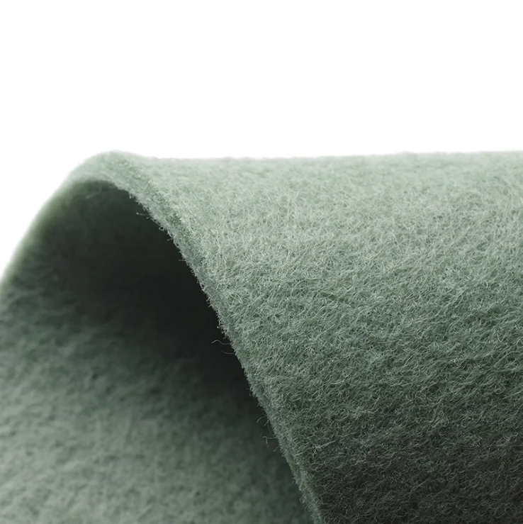 
Manufacturers supply 100% polyester felt needle-punched nonwoven fabric for table mats and carpet mats 