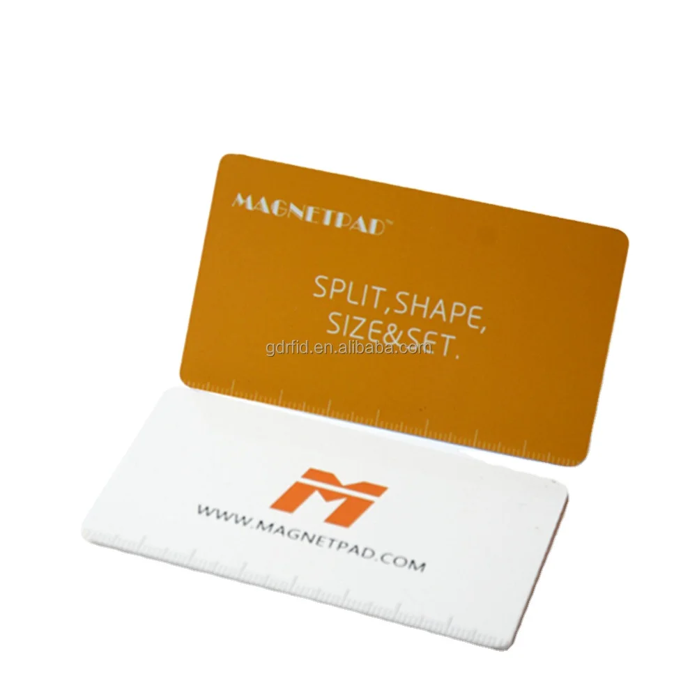 ISO18000 6C UHF PVC card for Customer loyalty alien h3 rfid card
