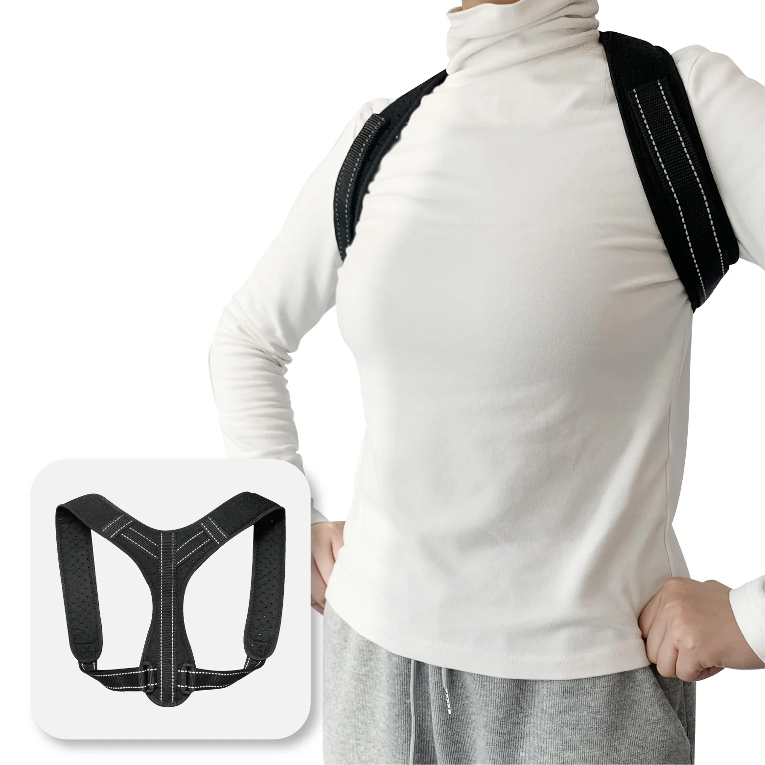 Горячая Распродажа профессиональные низкой цене в вертикальном положении осанки пояс; Верхний поддержка спины Корректор осанки