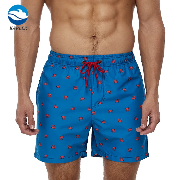 RTS 100% Polyester Comfortable men swim trunks board shorts