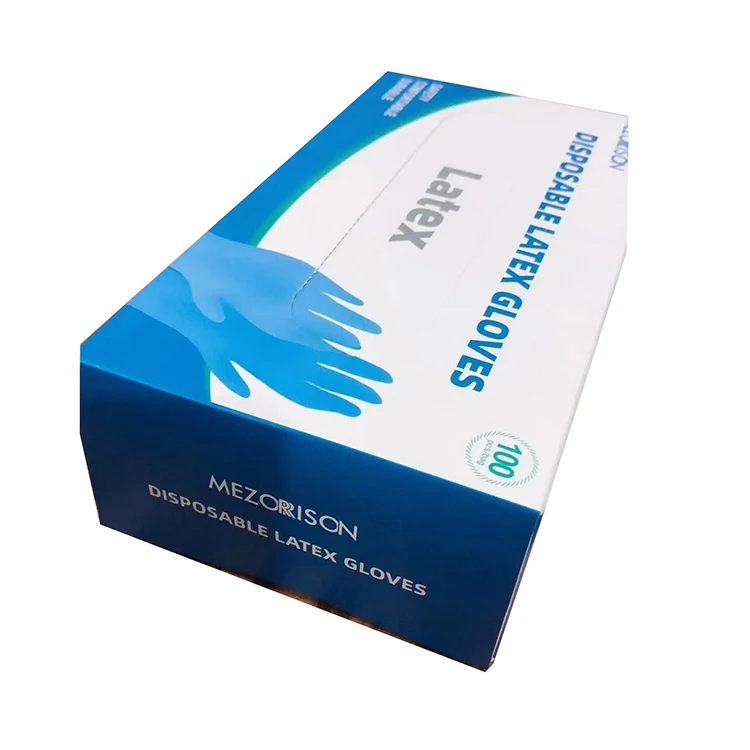 Wholesale Sterlized Latex Powder Gloves Latex Powdered Examination Gloves Disposable