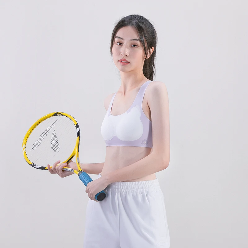 High Quality Free Size Breathable Push Up Girl Bra Teenagers Comfortable One-Piece Sports Bra Wire Free Sports Bras for Girl