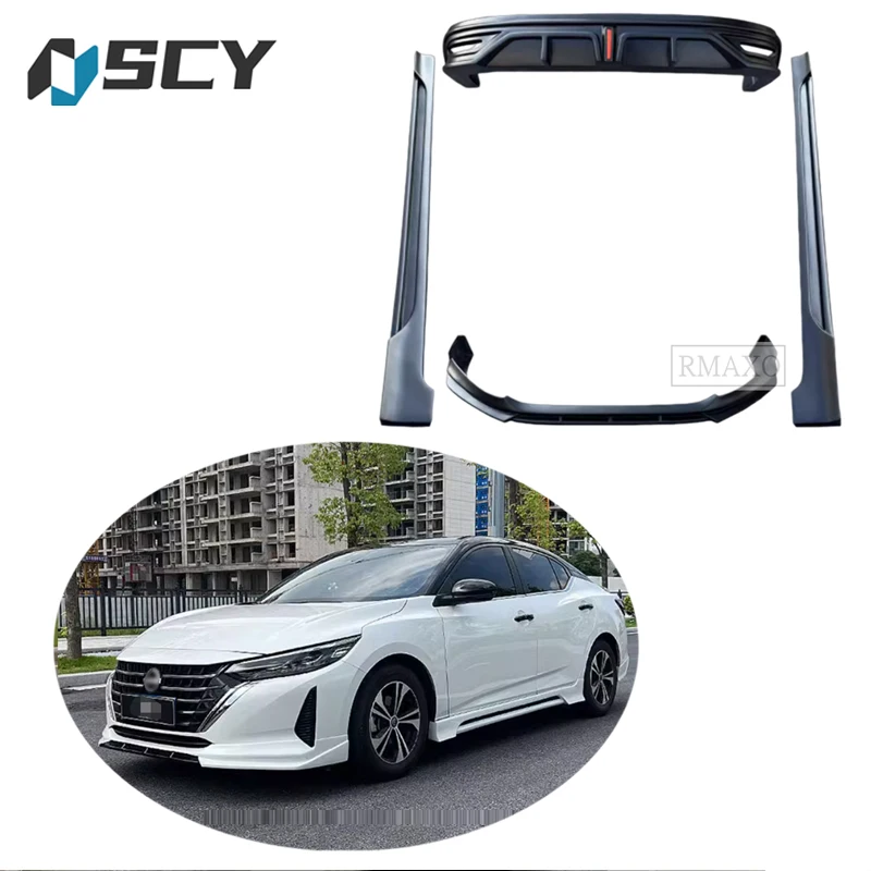 For Nissan Sentra body kit style YDB 2020-2021 Nissan Sylphy Front lip bumper Rear lip Side skirt