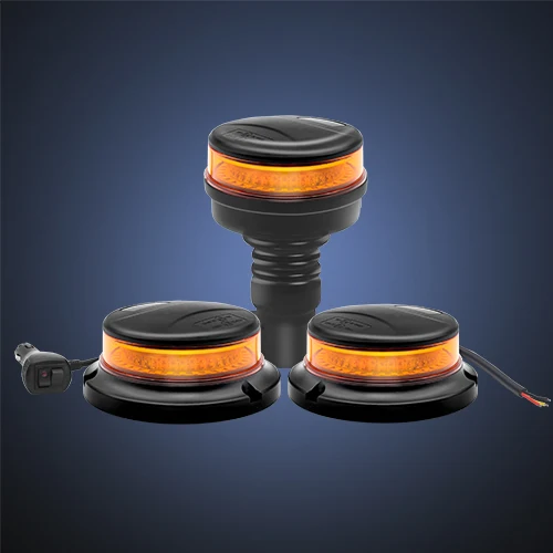 Led Strobe Beacon Light E-MARK SAE Amber Roof Top Hazard Traffic Indication Flash Emergency Warning Safety lamp With Magnet