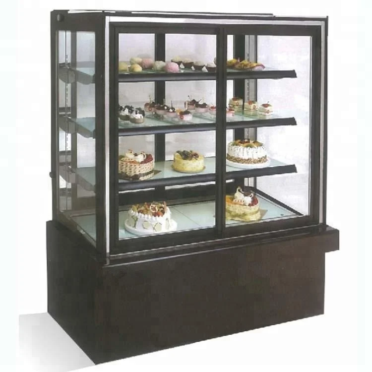 Professional Cake Showcase Bakery Glass Display Refrigerator Made In China