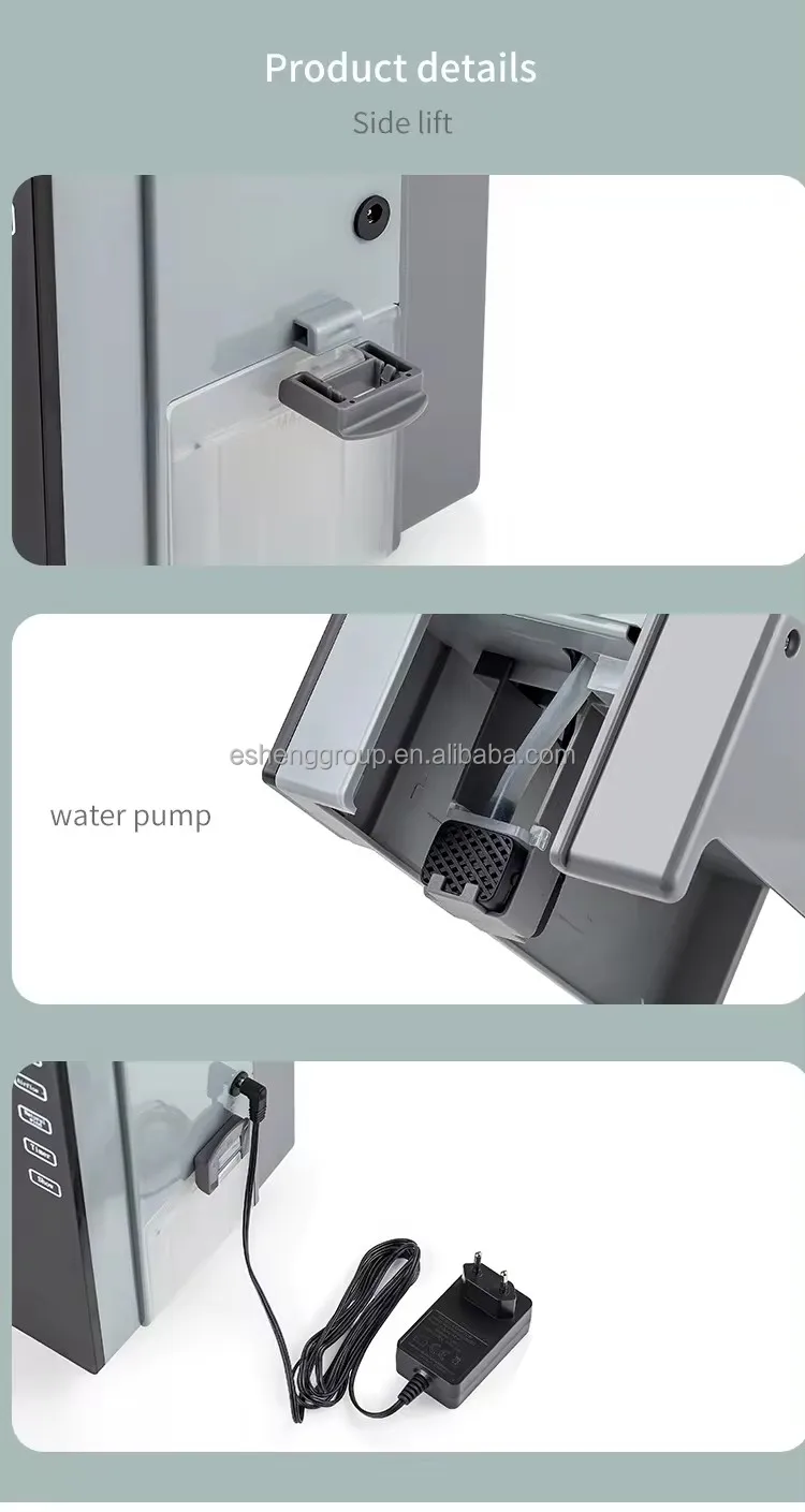 Home table and car type Luxury DC brushless motor Electric Control Air Purifier water cooling Fan