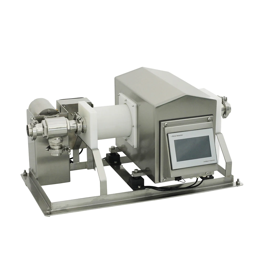 Fanchi-Tech European Standard Pipeline Metal Detector for Sauce  Liquid Metal Detector FA-MD-L