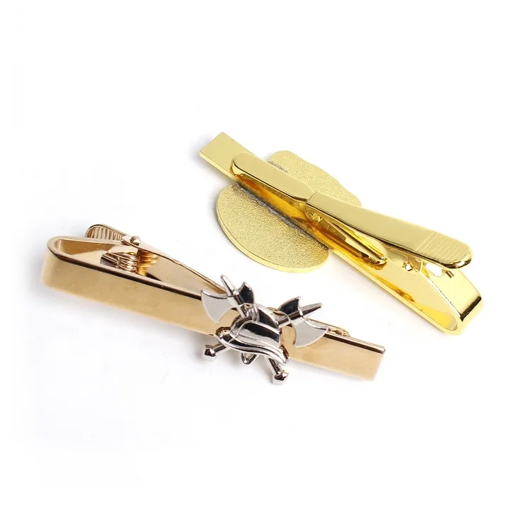 Fashion Business Gifts Tie Bar Manufacturers Design Custom Made Logo Metal Tie Clips for Men Necktie