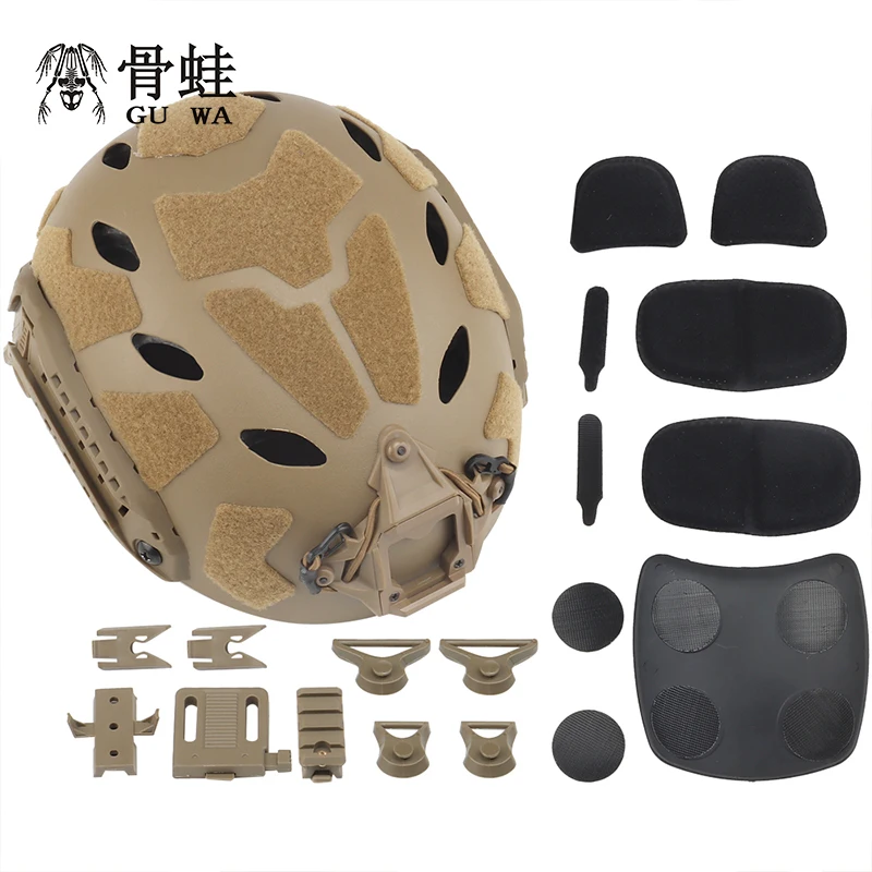 FAST BJ Lightweight Edition Solid Version American Tactical Helmet Field CS Outdoor Cycling Equipment