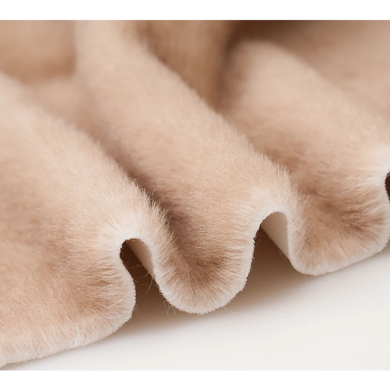 High Quality Fabric Produce For Wholesale Polyester Fake Mink Fur Fabric And Artificial Fur Fabric