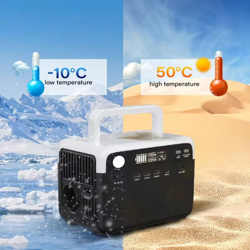 Портативная электростанция для кемпинга 300 Вт с 230wh 3 USB-A солнечной панелью mppt