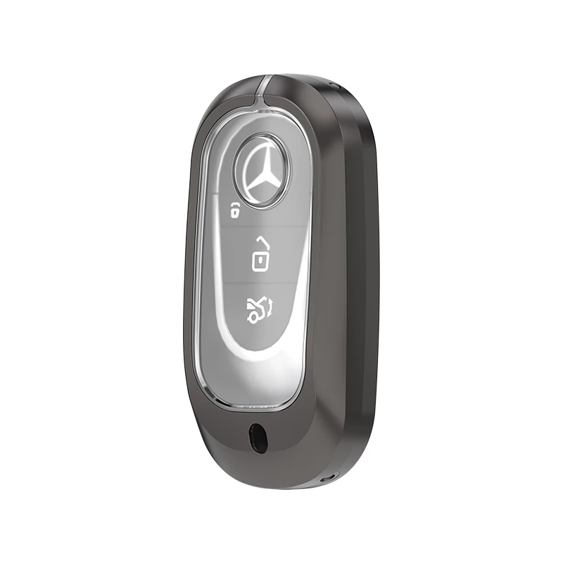 Classic metal Car remote smart key cover for Benz  metal car key accessories for Benz