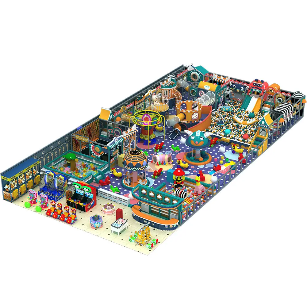 High Quality Amusement Park Product Commercial Kids Playland Indoor Playground Equipment for Children