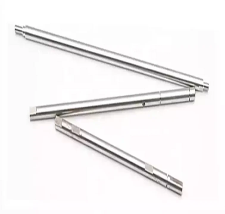 Горячая распродажа изготовленный на заказ Производитель SUS316 нержавеющая сталь CNC механический вал с винтовой резьбой