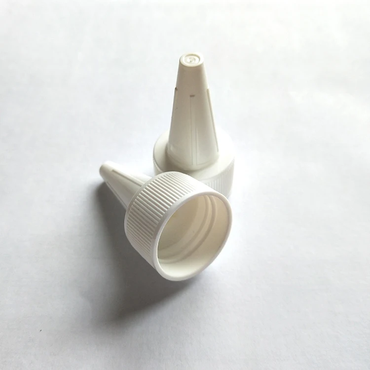 24/410 Twist-on Top Cap Plastic Nozzle Twist Top Lid Plastic Screw Sauce Bottle Cap
