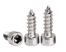 304 stainless steel cylindrical head hexagonal self-tapping screws hexagonal screws M2M2.6M3M3.5M4M5