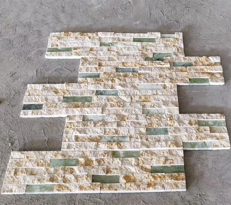 Yellow Slate Ledgestone Wall Cladding