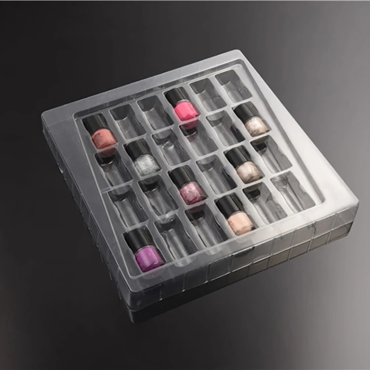 Wholesale Factory Cosmetic Plastic Packaging Box PS Transparent Packaging Box PET PVC Blister Packaging Packing Box