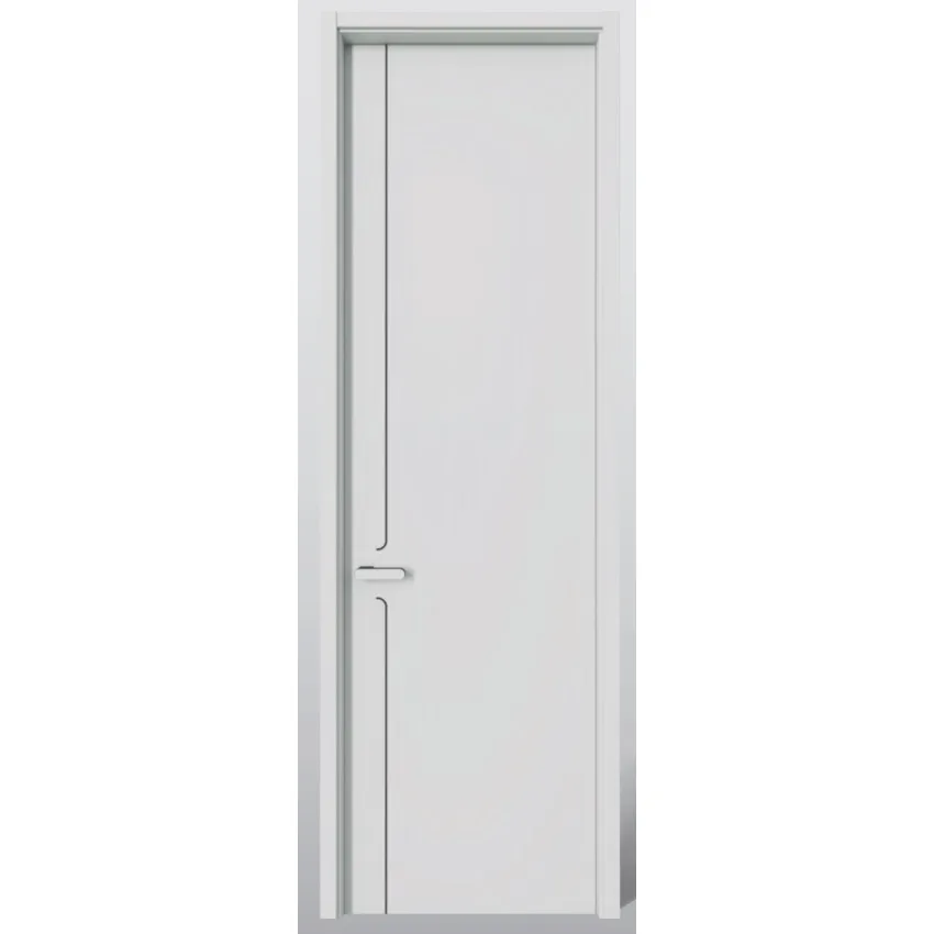 Customization Interior Wooden Door Melamine Solid Latest Paint Wood Design MDF Doors for House