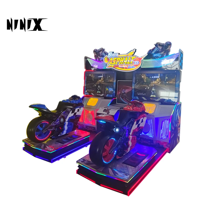 Motor Bike Driving Arcade Motorcycle Game Simulador Coin Operated Racing Game Adults Amusement Machines