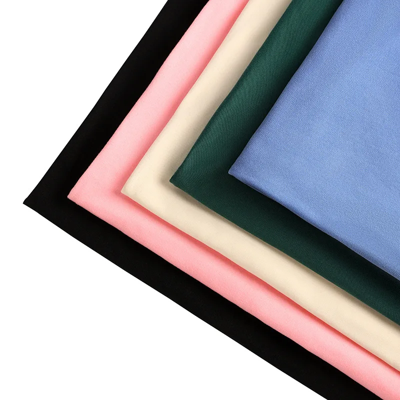 Футболка из смесового полиэстера и одежда для йоги двухсторонняя шерстяная ткань из хлопчатобумажной смеси