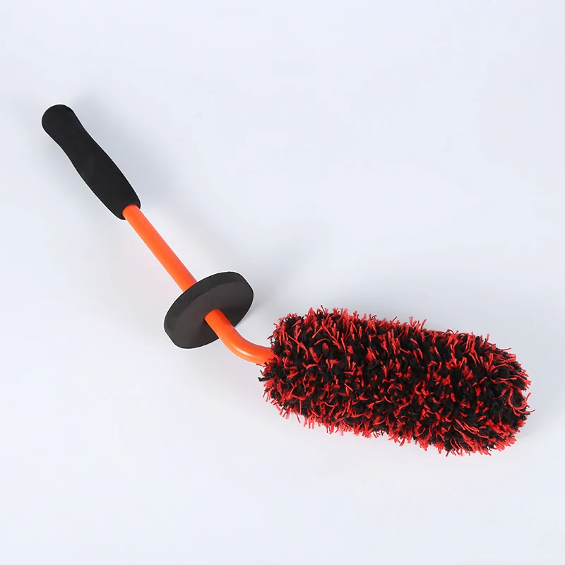 brushdepot angled wheel brush car duster for car cleaning and car interior dust remove