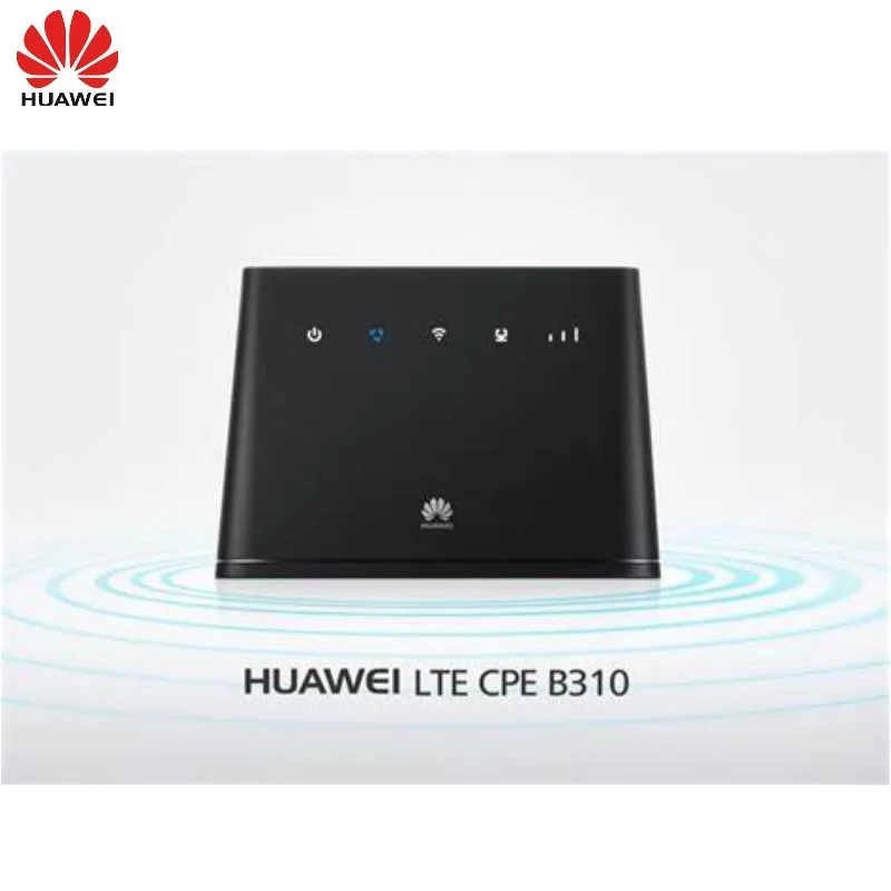  Разблокированный маршрутизатор Huawei B310 B310S-925 4G LTE CPE 150 Мбит/с Wi-Fi точка доступа до 32 беспроводных пользователей плюс 2